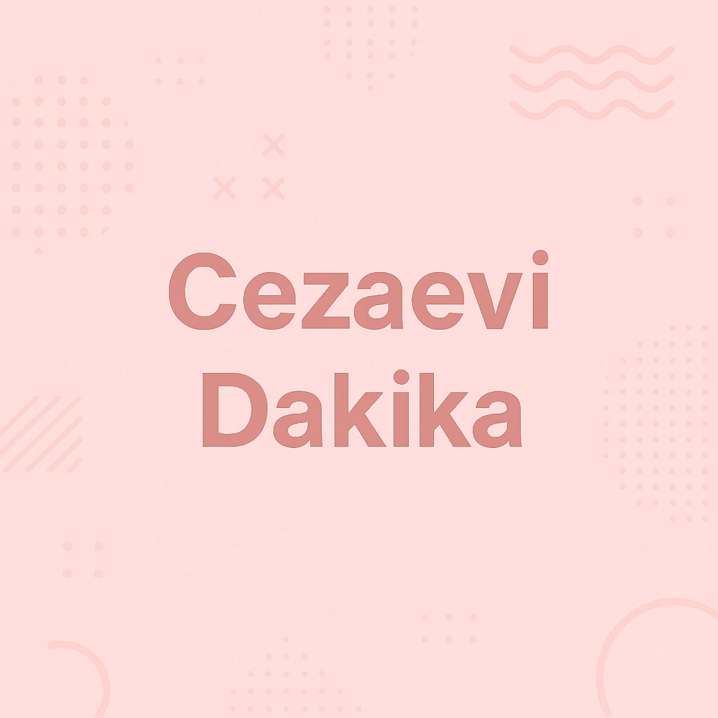 Açık Cezaevi Dakika Alma